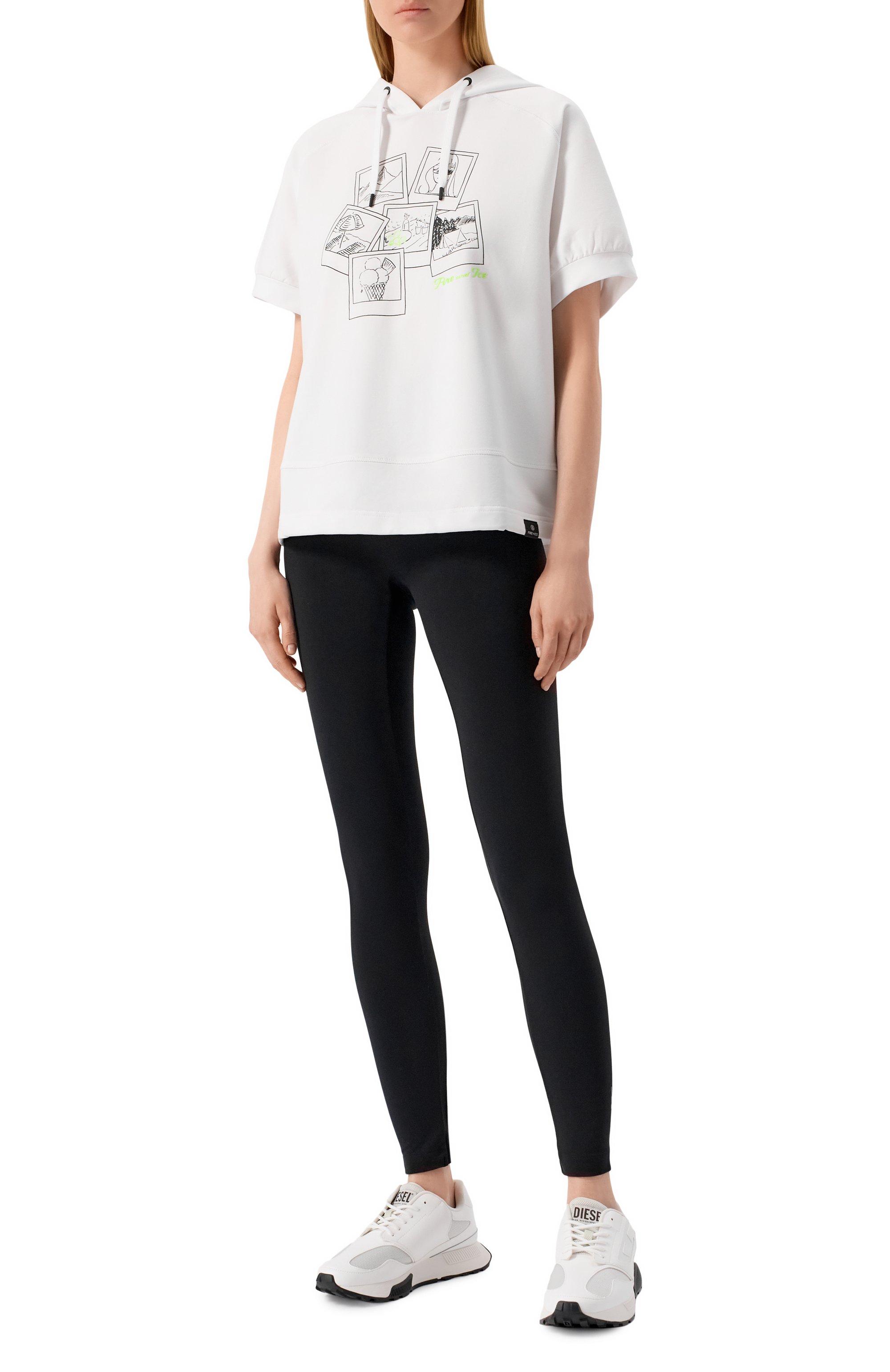 Хлопковое худи BOGNER FIRE+ICE белого цвета по цене 21200 руб., арт. 84983697, фото 2 Хлопковое худи BOGNER FIRE+ICE, арт. 84983697, фото 2