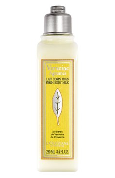 Освежающее молочко для тела "вербена-цитрус" (250ml) L`OCCITANE бесцветного цвета, арт. 766972 | Фото 1 (Региональные ограничения белый список (Axapta Mercury): Не проставлено; Нос: Не проставлено; Назначение: Для тела; Тип продукта: Молочко; Косметика кросс-кт: Уход У)
