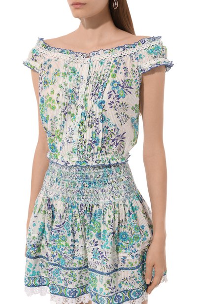 Хлопковый топ POUPETTE ST BARTH, арт. WA4S24D0QLB, фото 3