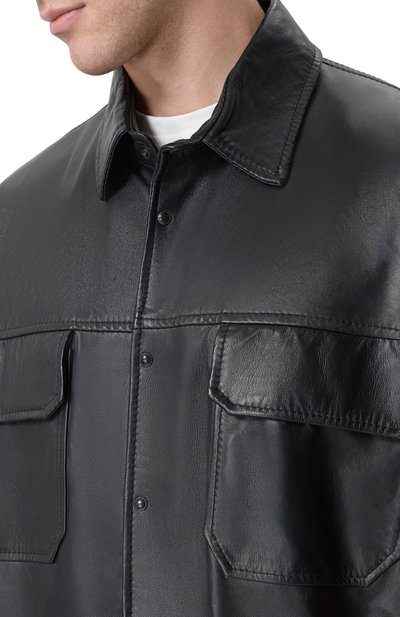 Кожаная рубашка ROADLESS, арт. RSS-L0S, фото 5