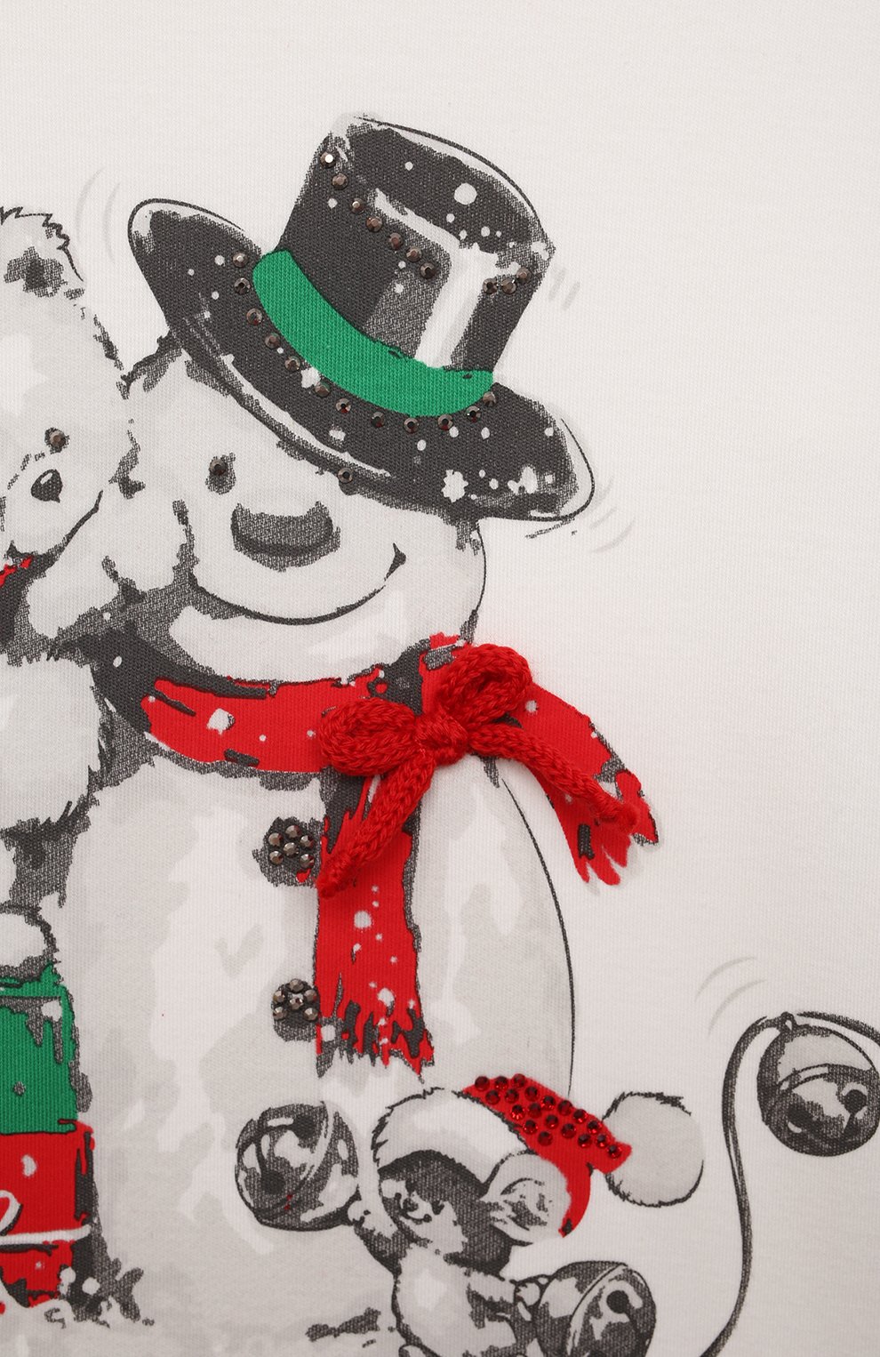 Хлопковая пижама LA PERLA, арт. 55031/8A-14A, фото 6