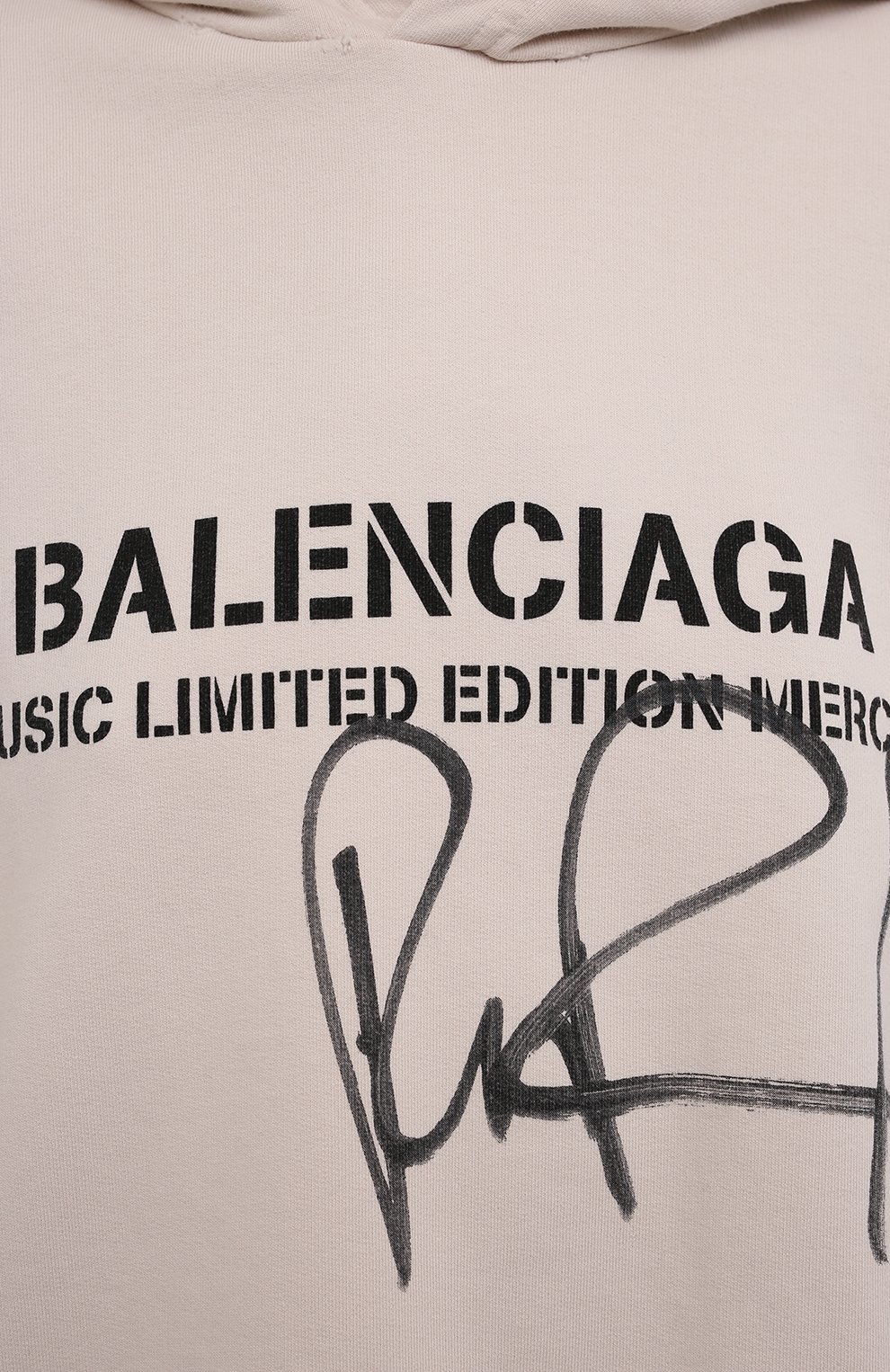 Хлопковое худи BALENCIAGA, арт. 670946/TLV56, фото 5