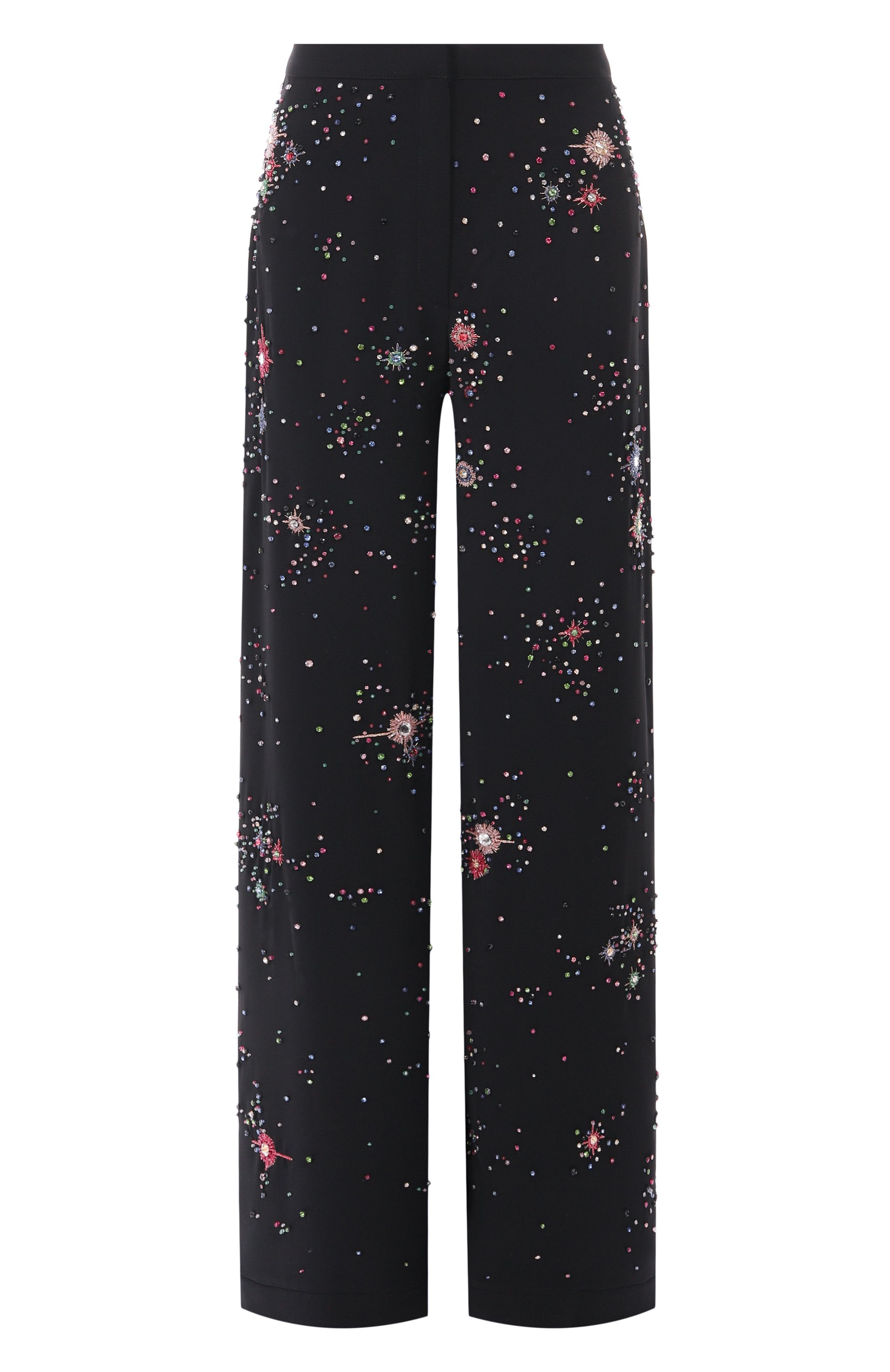 Брюки с отделкой стразами ZUHAIR MURAD, арт. PTR25029/CRCA018, фото 1