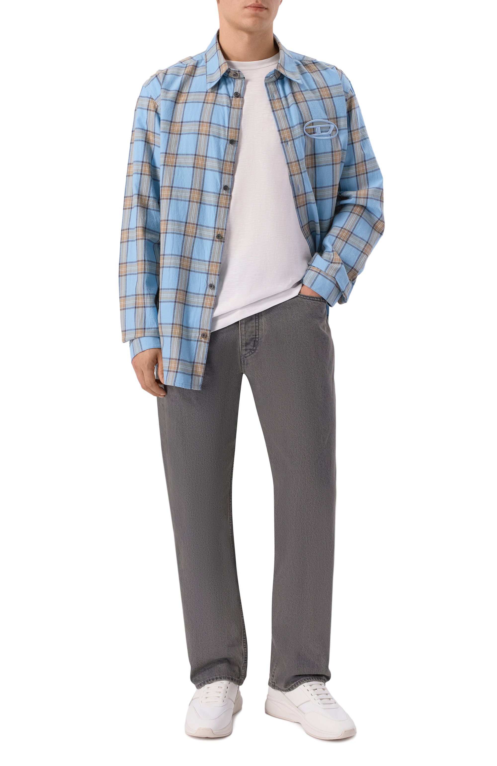 Хлопковая футболка BOSS ORANGE, арт. 50508243, фото 2