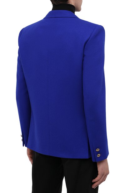 Шерстяной пиджак SAINT LAURENT, арт. 662469/Y1D08, фото 4