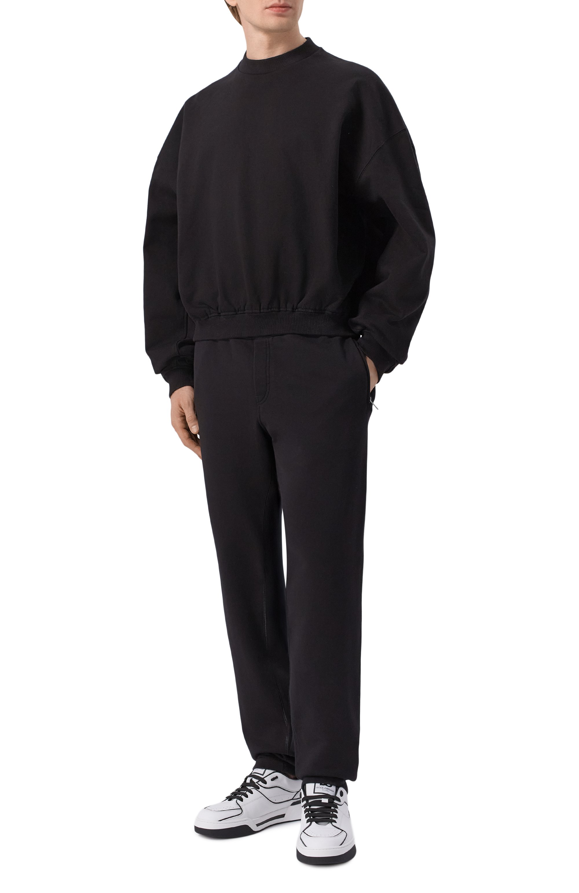 Хлопковые брюки DOLCE & GABBANA, арт. G4ZCAT/G7P1C, фото 2