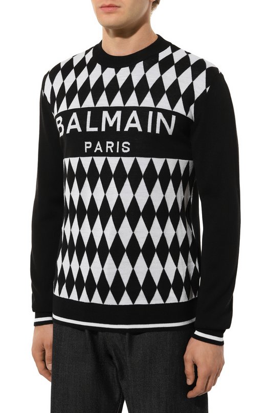 фото Шерстяной джемпер balmain