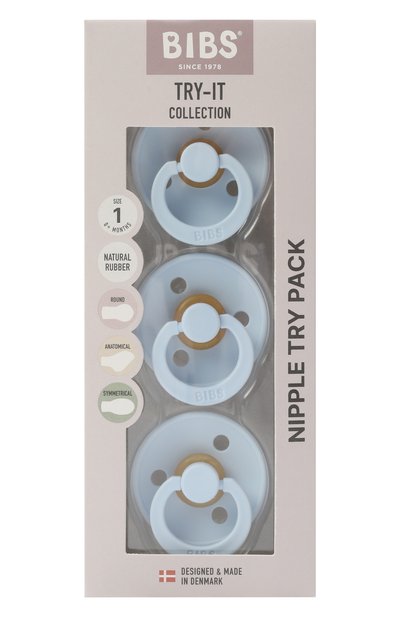 Набор из трех пустышек try-it BIBS, арт. 81343, фото 1