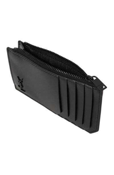 Кожаный футляр для кредитных карт SAINT LAURENT, арт. 629899/1JB0U, фото 3