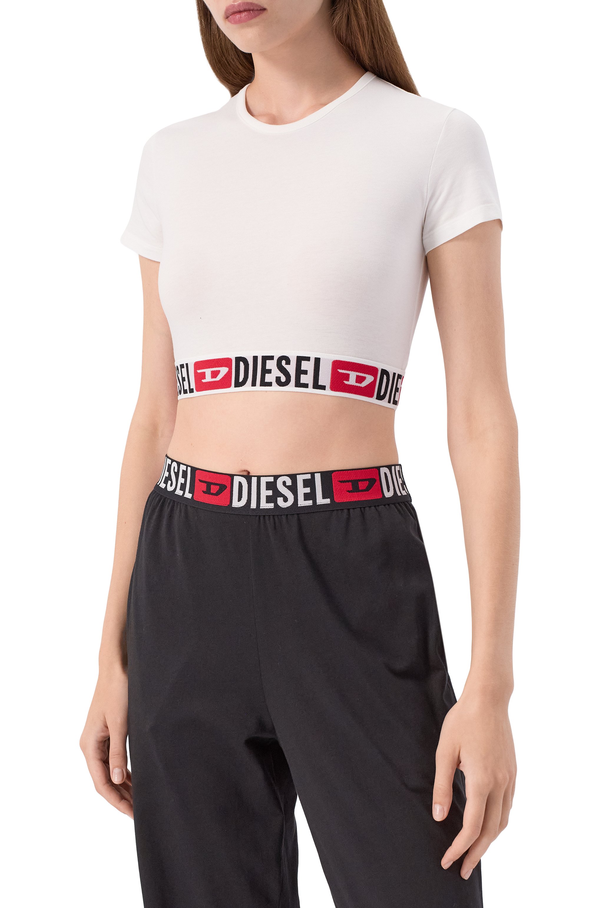 Хлопковая футболка DIESEL, арт. A18273/0NJAP, фото 3