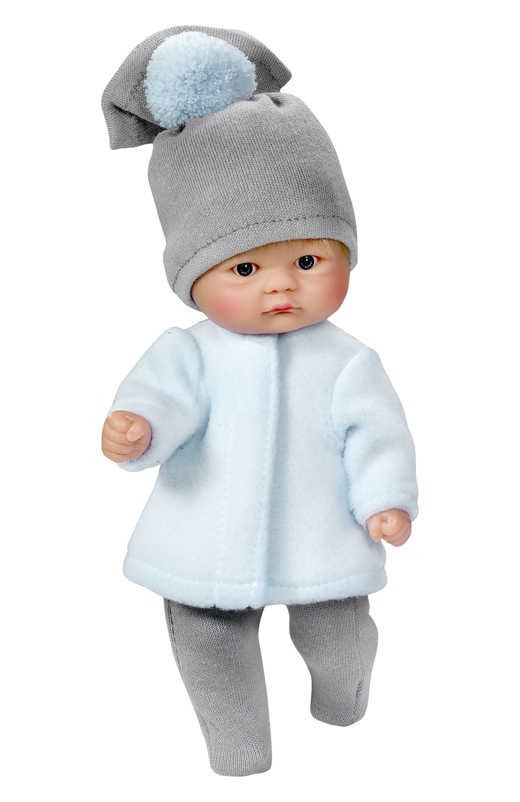 Кукла пупсик ASI голубого цвета по цене 7900 руб., арт. 114021, фото 1 Кукла пупсик ASI, арт. 114021, фото 1