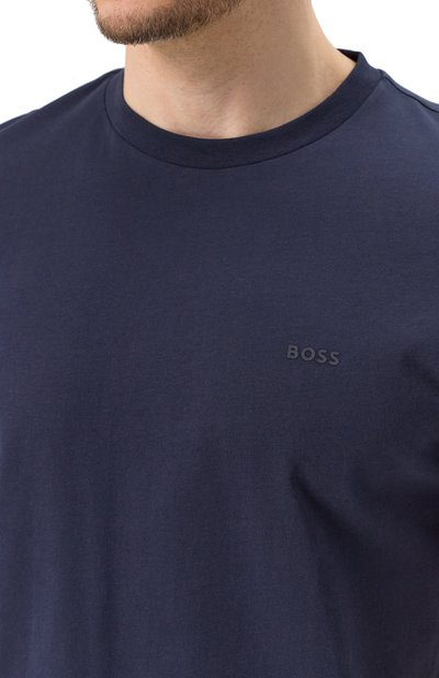Хлопковая футболка BOSS, арт. 50468347, фото 5