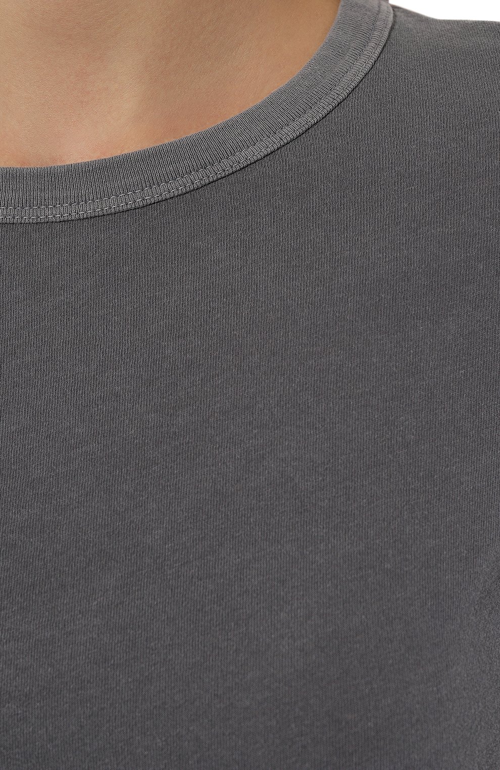 Хлопковый лонгслив SLVRLAKE, арт. TLBY100P N0WL, фото 5