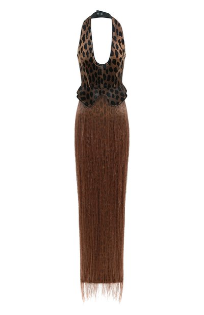 Женское шелковый комплект из топа и юбки TOM FORD, арт. AB2558-SDE204
