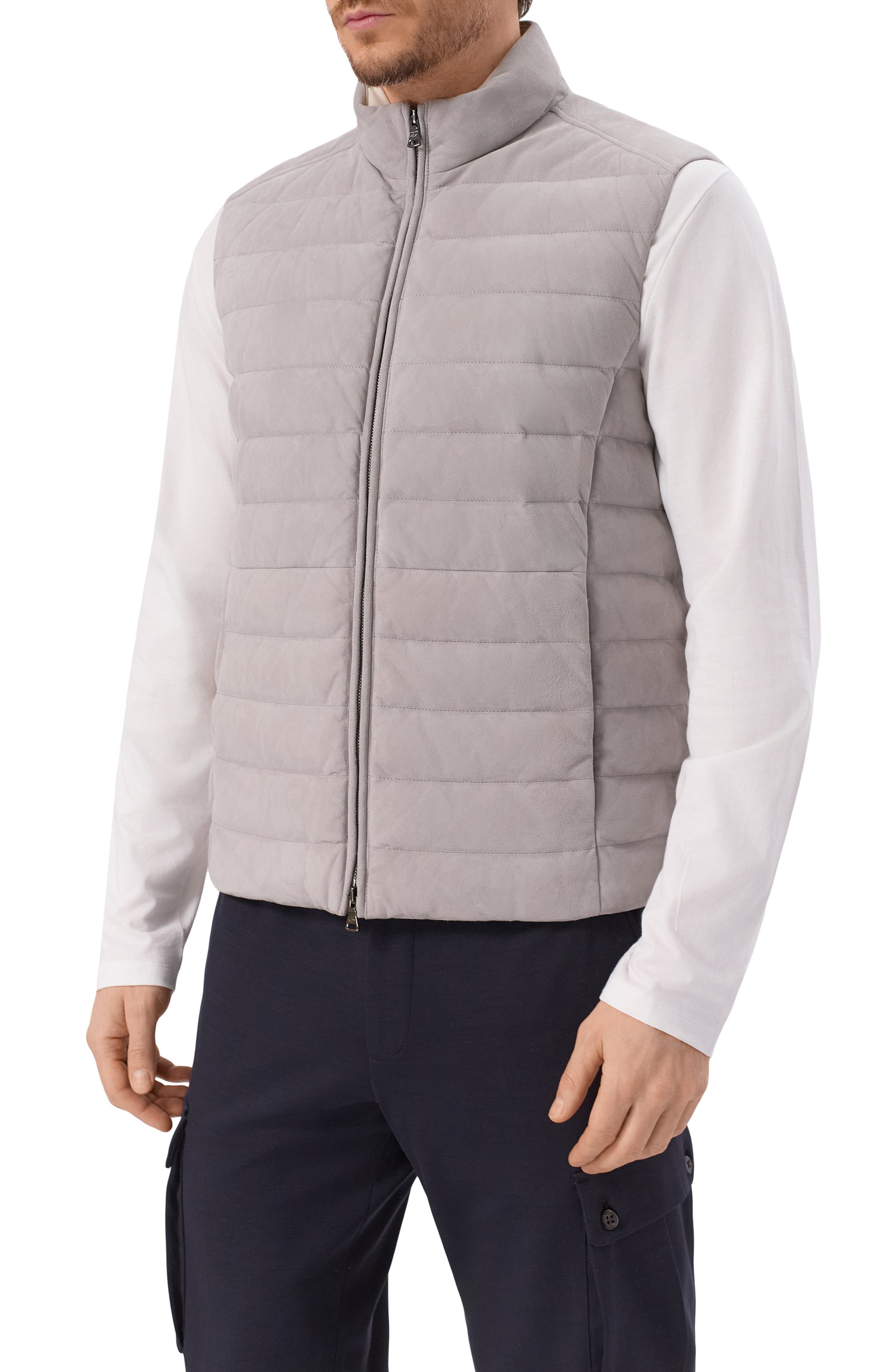 Замшевый жилет PAUL&SHARK, арт. 25412706, фото 3