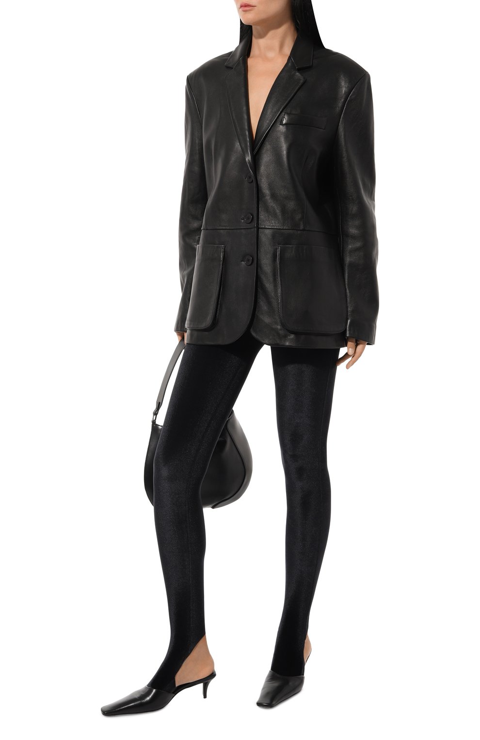 Легинсы JACOB LEE черного цвета по цене 41140 руб., арт. WVL02824B, фото 2 Легинсы JACOB LEE, арт. WVL02824B, фото 2