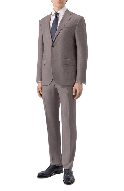 Кожаные оксфорды adrian SANTONI, арт. MLAG19043DD3HF0Y, фото 2