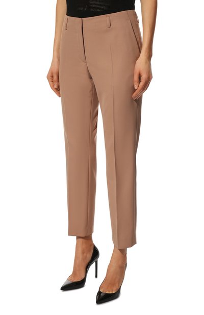 Брюки DRIES VAN NOTEN бежевого цвета по цене 56300 руб., арт. 221-010926-4036, фото 3 Брюки DRIES VAN NOTEN, арт. 221-010926-4036, фото 3