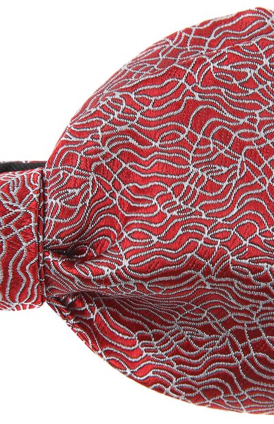 Шелковый галстук-бабочка с узором LANVIN, арт. 2051, фото 3