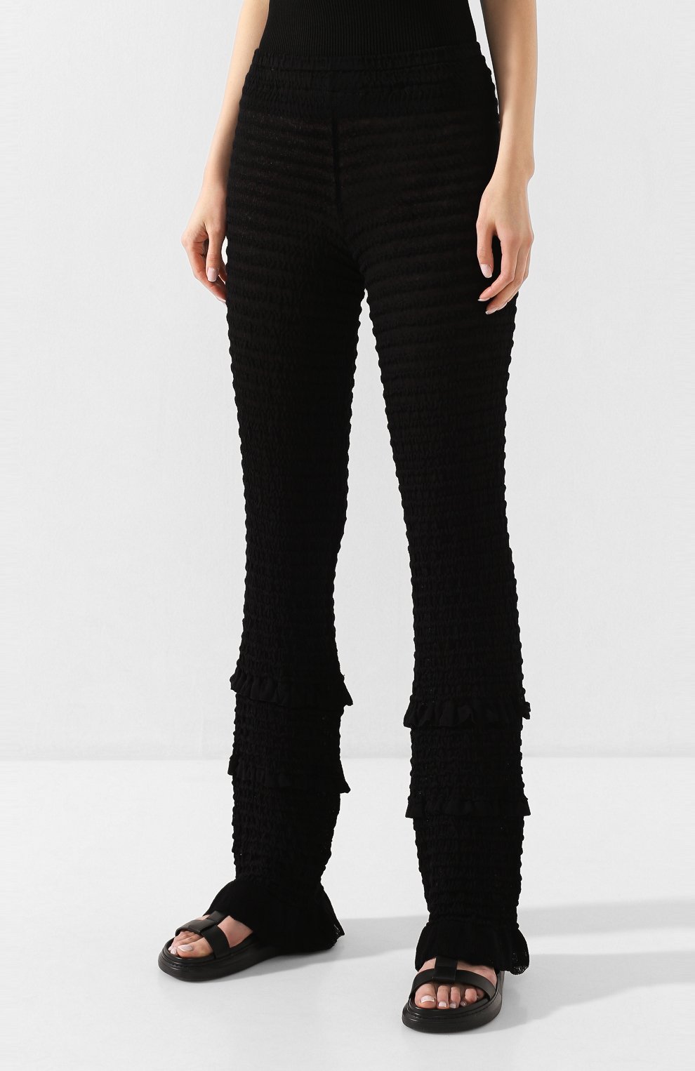 Хлопковые брюки ACNE STUDIOS, арт. AK0232/W, фото 3