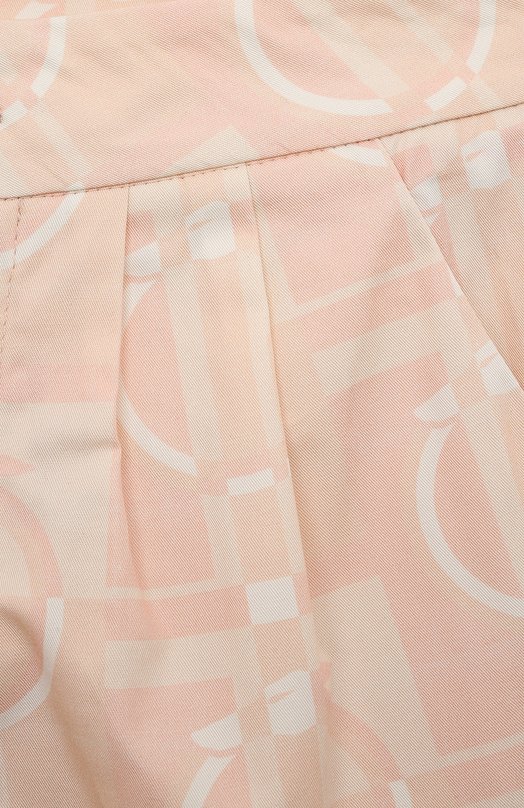 Хлопковые шорты Trussardi junior Розовый, фото 3