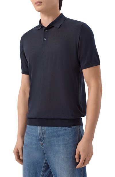 Шелковое поло CORNELIANI, арт. 27M902/2725107, фото 3