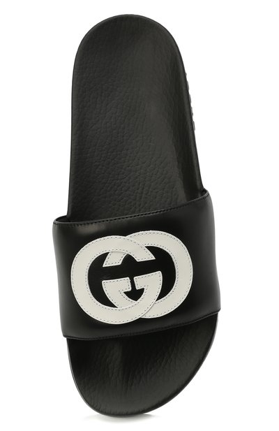 Кожаные шлепанцы GUCCI, арт. 644756/0R0F0, фото 5