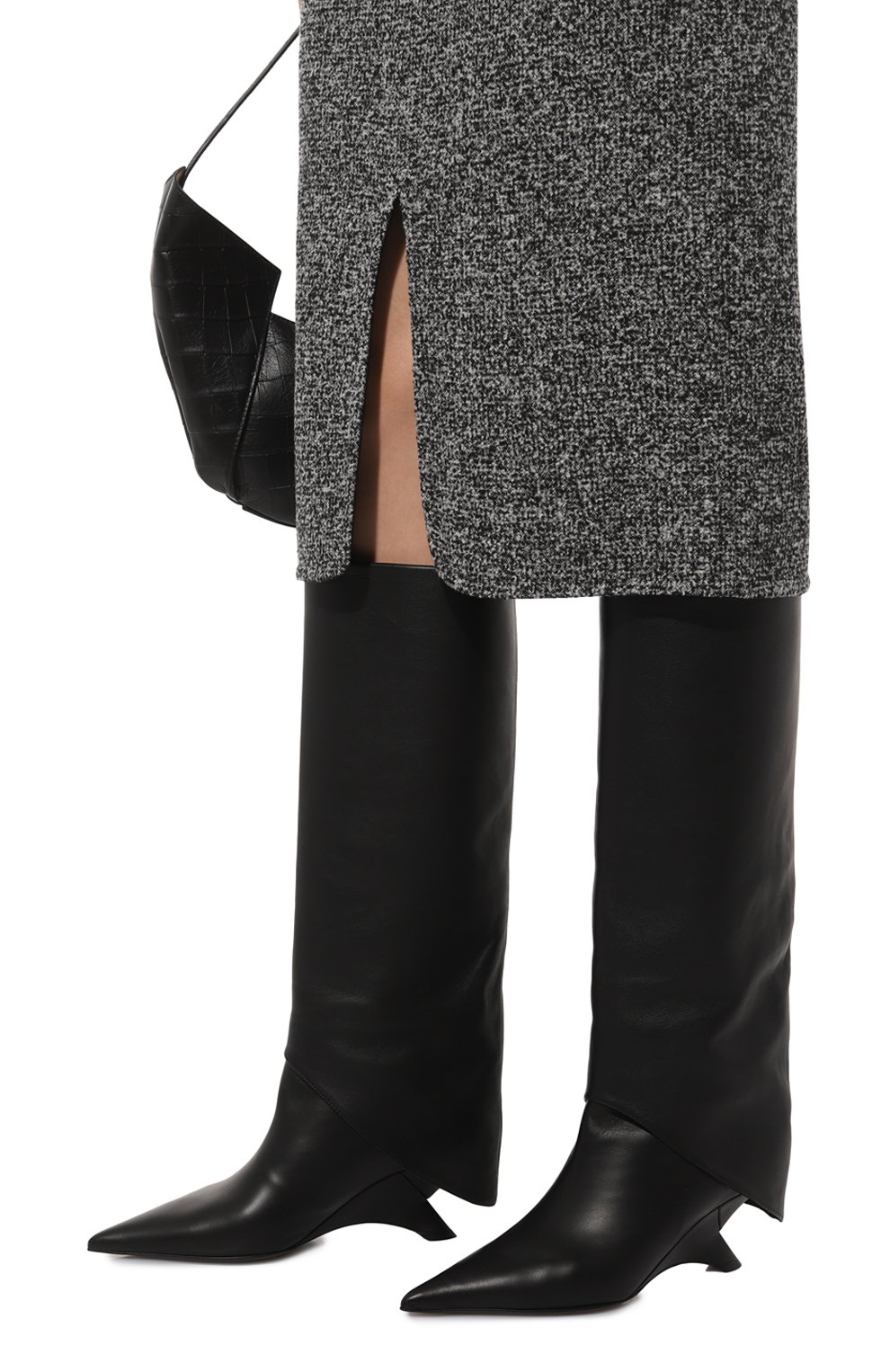 Кожаные сапоги VIC MATIE, арт. 1D7916D_D34C060101, фото 3