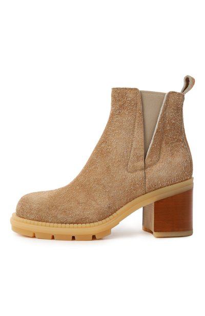 Замшевые ботильоны franky beat AGL, арт. D278502PG/GE0RG, фото 4