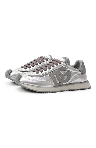 Женские кожаные кроссовки dg cushion DOLCE & GABBANA, арт. CK2288/AE474