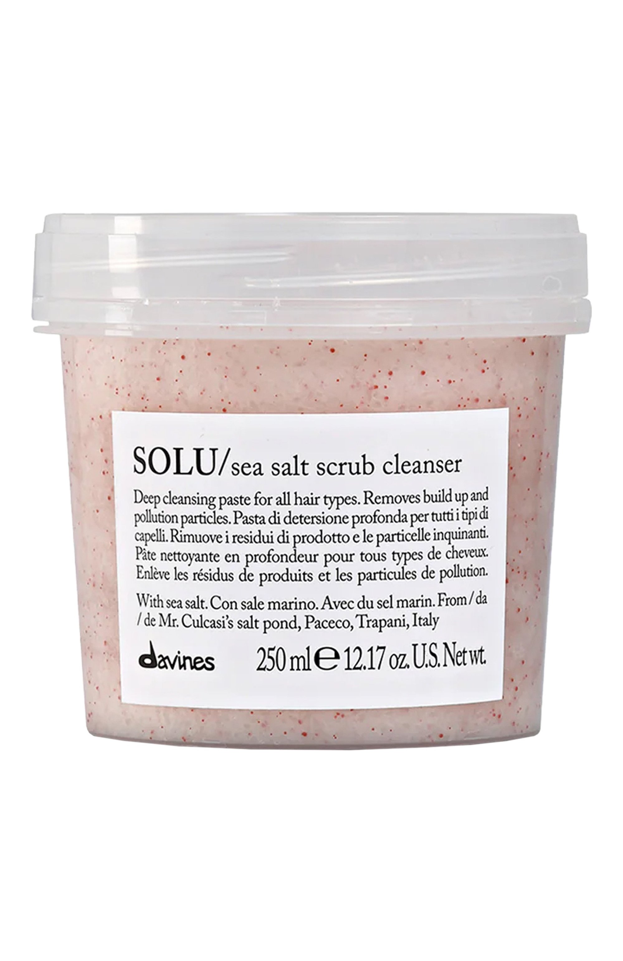 Скраб с морской солью solu (250ml) DAVINES, арт. 75610, фото 1