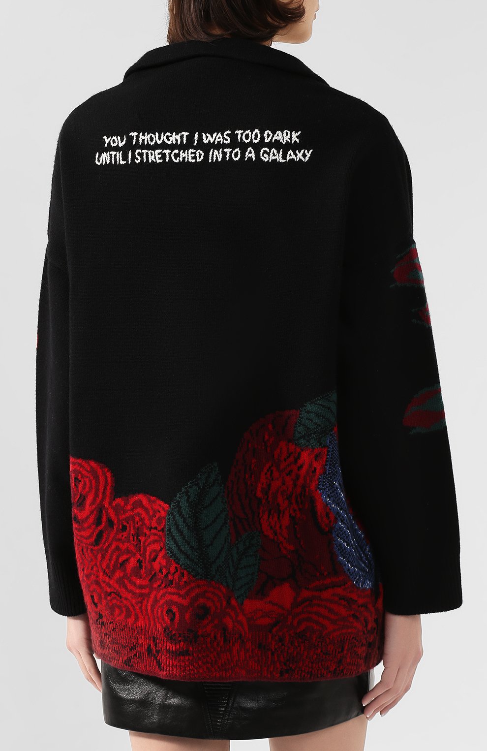 Кардиган из смеси шерсти и кашемира VALENTINO, арт. SB0KV1J94YR, фото 4