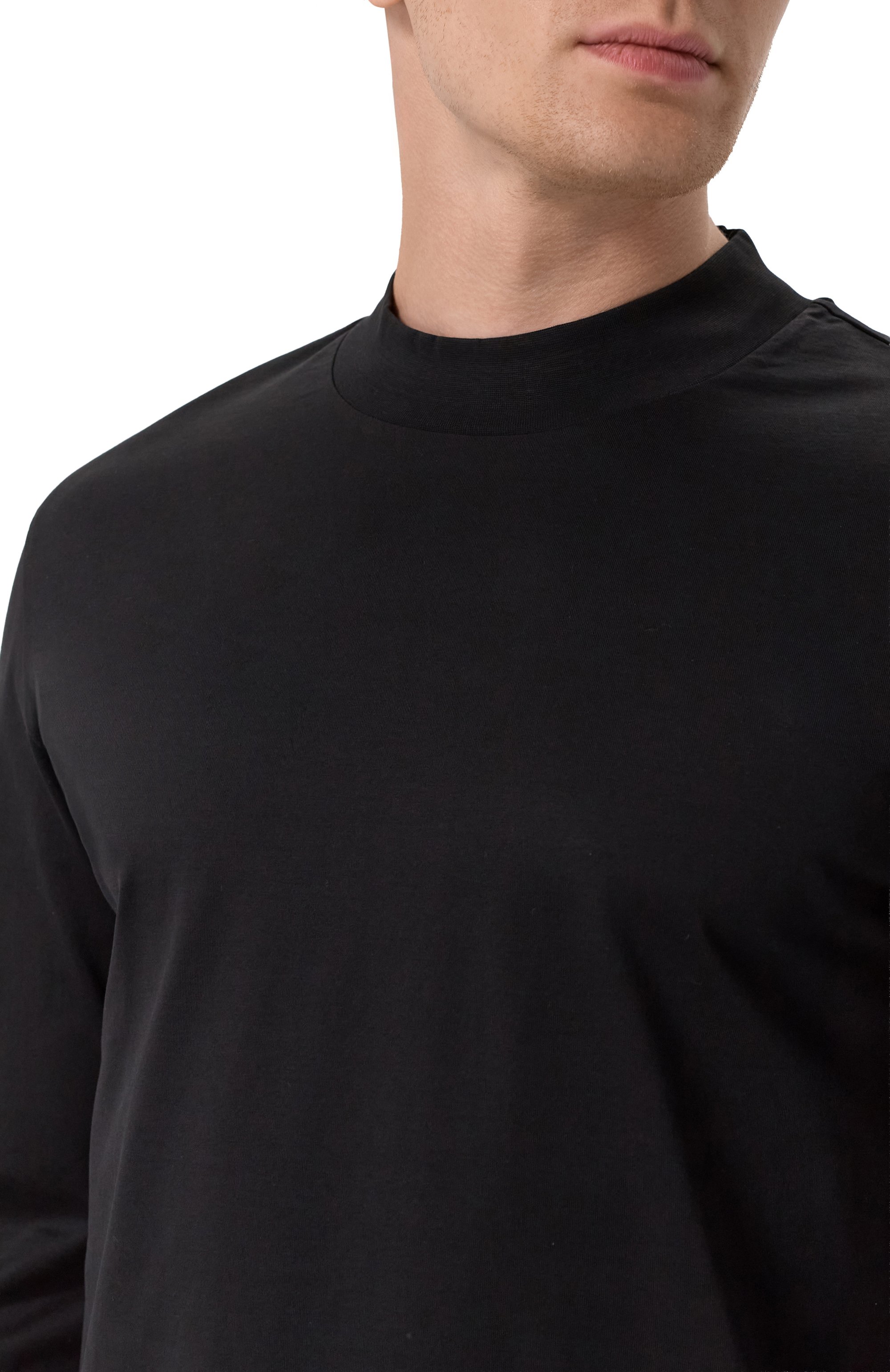 Хлопковый лонгслив HUGO, арт. 50544281, фото 5