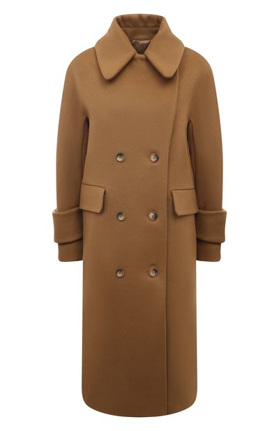 Шерстяное пальто LUDA NIKISHINA, арт. CT/MAXIM/AW23/mustard, фото 1