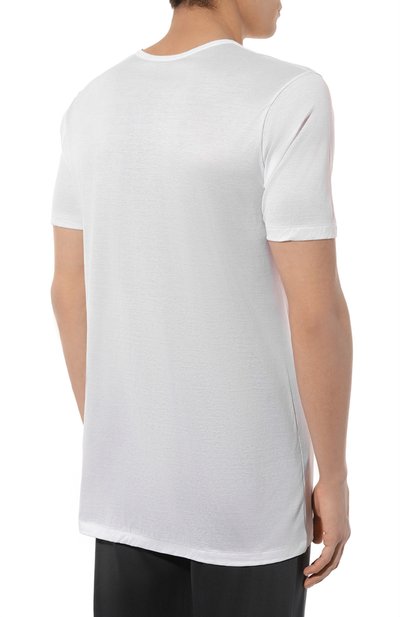 Хлопковая футболка ZIMMERLI, арт. 252-8125, фото 4