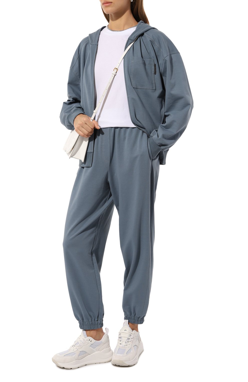 Хлопковые джоггеры BRUNELLO CUCINELLI, арт. MP827HA799, фото 2