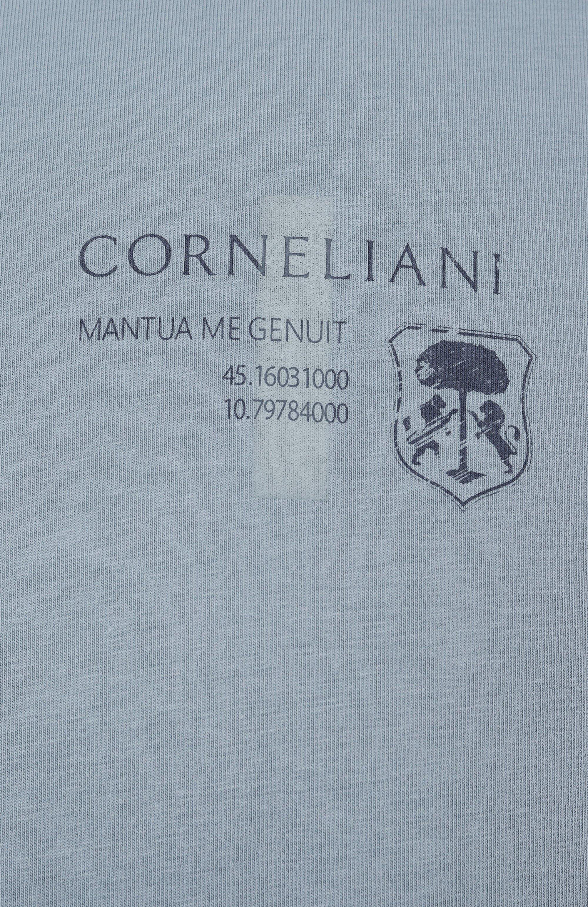 Хлопковая футболка CORNELIANI, арт. 25G580-2525058, фото 6