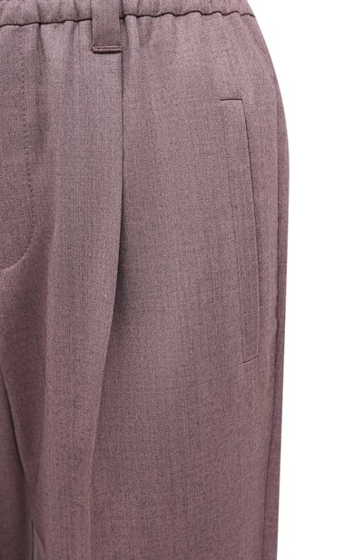 Шерстяные брюки BRUNELLO CUCINELLI, арт. MB578P7915, фото 5