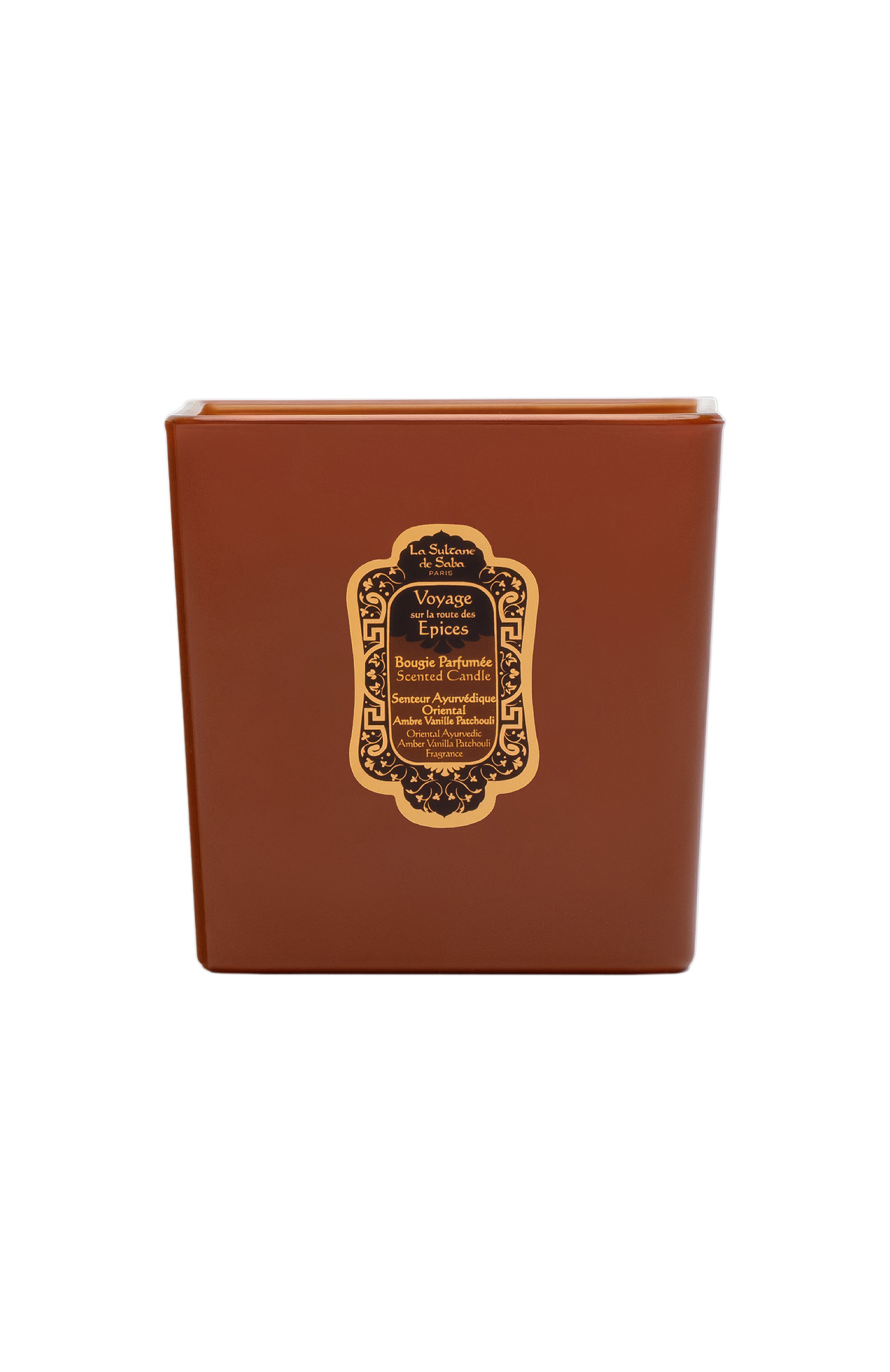 Ароматическая свеча "амбра, ваниль и пачули" (400g) LA SULTANE DE SABA, арт. 3700448605795, фото 1
