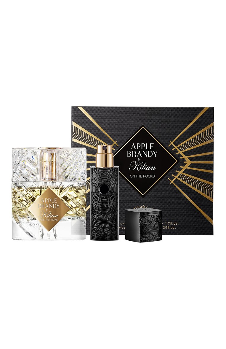 Парфюмерный набор apple brandy on the rocks icon set (50+7,5ml) KILIAN PARIS бесцветного цвета, арт. 3700550231578 | Фото 1 (Косметика кросс-кт: Парфюмерия У; Региональные ограничения белый список (Axapta Mercury): Не проставлено; Нос: Не проставлено; Тип аромата: Фужерный; Ограничения доставки: flammable)