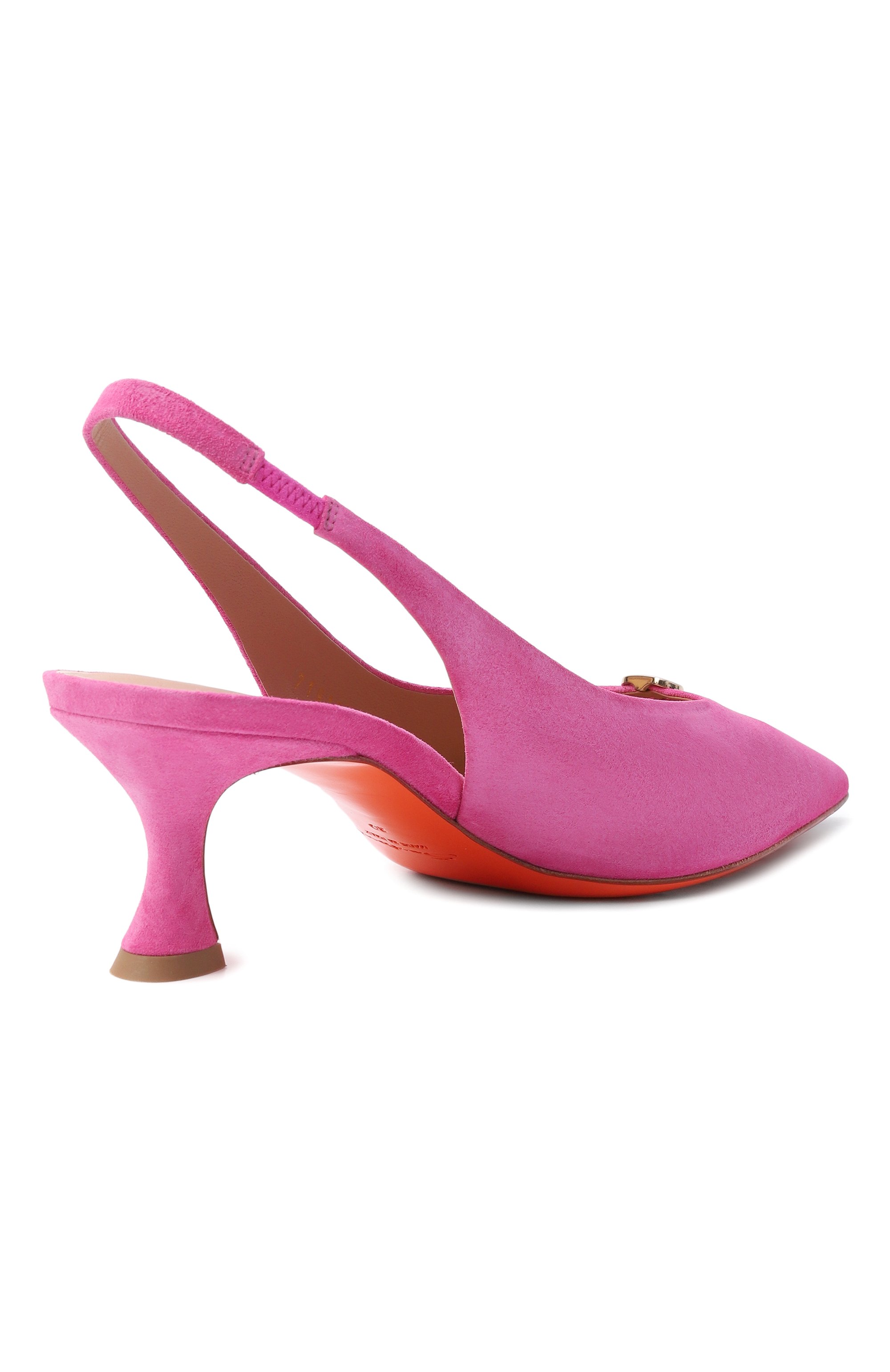 Замшевые туфли SANTONI, арт. WDIG71918HA2NHZW, фото 5