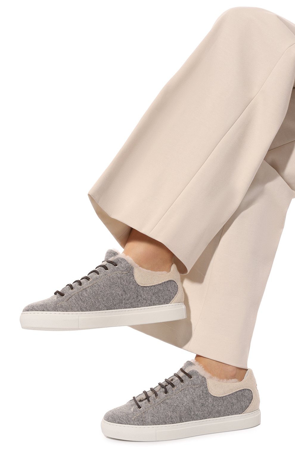 Текстильные кеды LORENA ANTONIAZZI, арт. I24202SC01D/4394, фото 3