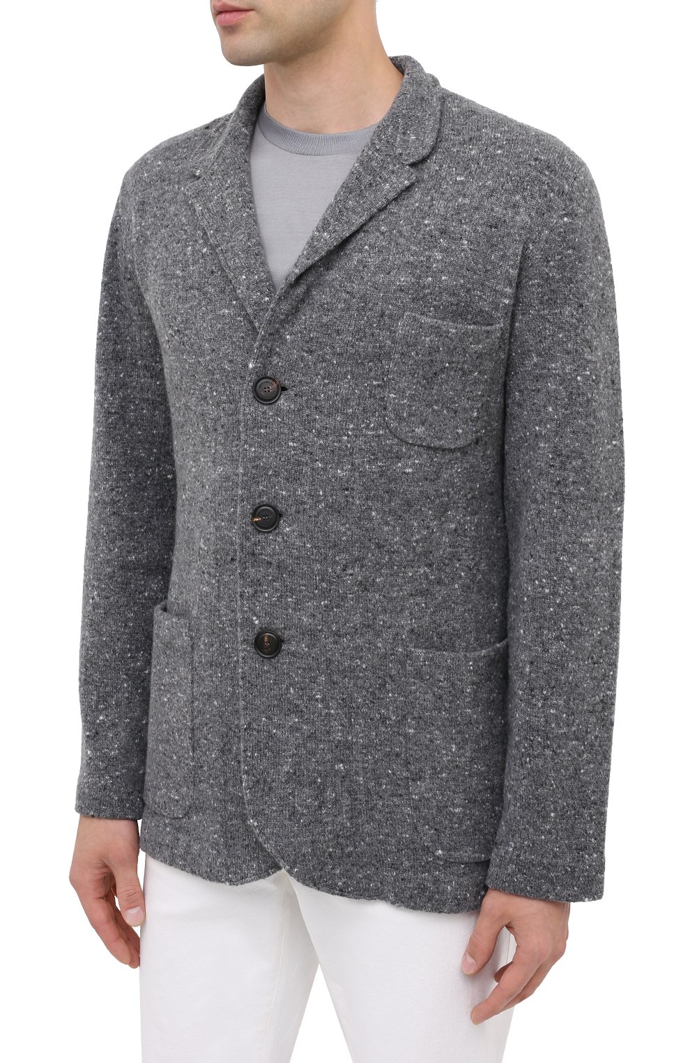 Пиджак из шерсти и кашемира BRUNELLO CUCINELLI, арт. M4673906, фото 3