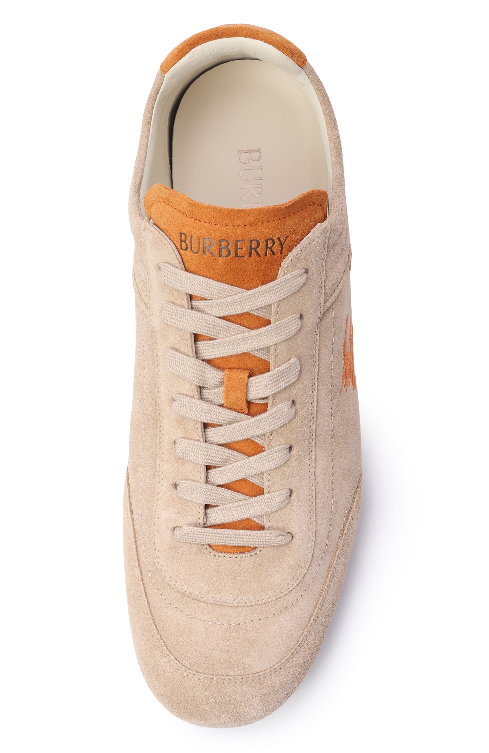 Замшевые кеды knight runner BURBERRY, арт. 8127477, фото 5