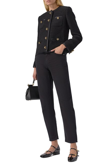 Женские кожаные туфли jackie 20 DOLCE & GABBANA, арт. CD1959/A1471