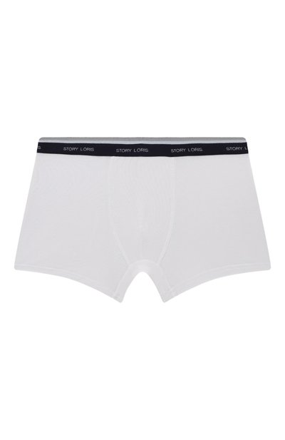 Боксеры STORY LORIS белого цвета по цене 5700 руб., арт. 17198H/8A-16A, фото 1 Боксеры STORY LORIS, арт. 17198H/8A-16A, фото 1