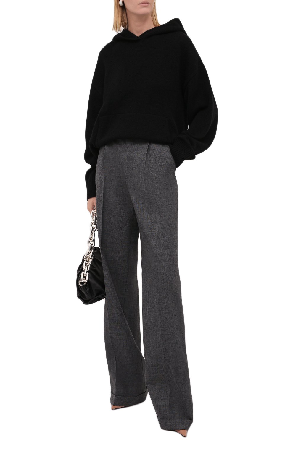 Худи из шерсти и кашемира MSGM, арт. 3141MDM119 217790, фото 2