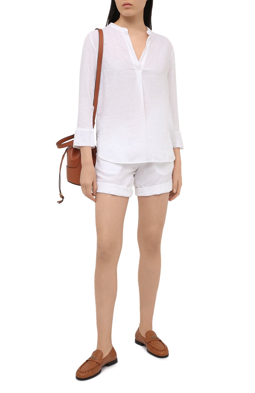 Льняная блузка 120% LINO, арт. T0W70FC/E908/S00, фото 2