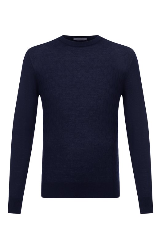 Шерстяной джемпер Corneliani 26M562-2625199 Синий 26M562-2625199