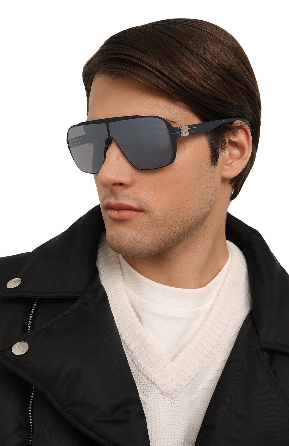 Солнцезащитные очки IC! BERLIN, арт. IB-NASH MARINE BLUE BLACK MIRR0RED D0NNERSTAG, фото 2